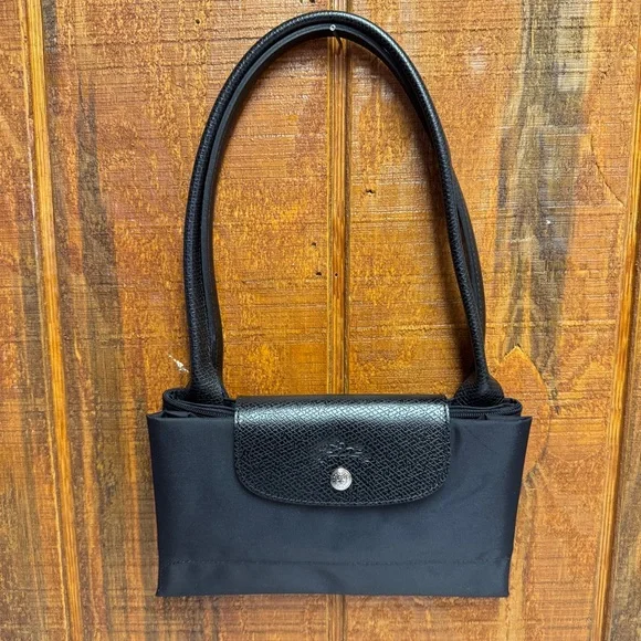 Longchamp Le Pliage “Green” Large Nylon Tote Bag - Black - Picture 8 of 9